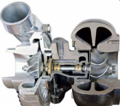 Fabriksny turbo - Garret GTX 3076R