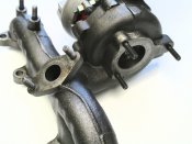 Turboaggregat VW Sharan III 2.0 TDi - Turbo 54399880060, 03G253010F
