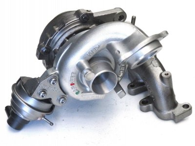 Turboaggregat Skoda Octavia II 1.6 TDi - Turbo 775517-5001S, 03L253016T