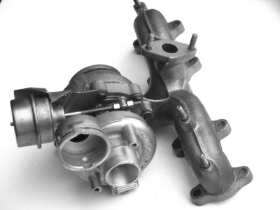 Turboaggregat Skoda Superb II 1.9 TDi - Turbo 751851-5003S, 038253010D