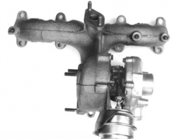 Turboaggregat VW Bora 1.9 TDi - Turbo 713672-5006S, 038253019C
